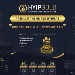 HyipGold – Premium Crypto Trading For HYIPLAB Theme